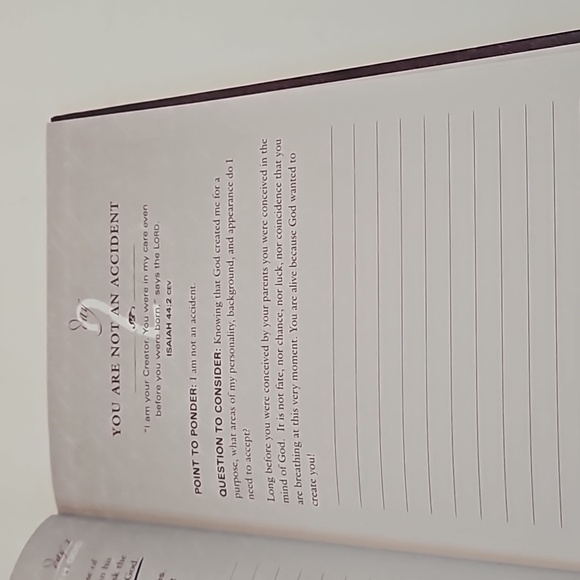 The Purpose Driven Life Journal Rick Warren  Inspirio Prayer Book 2002 - Picture 11 of 17